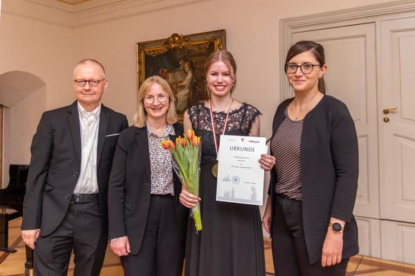 Latina-Schülerin Amelie Stein gewinnt Händel-Mozart-Stipendium